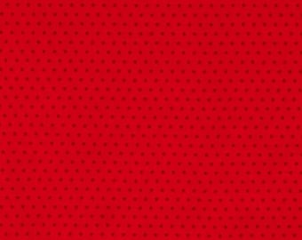 Red Stars Calico Fabric from Brother Sister Design Studio ~ 100% cotton for sewing and quilting