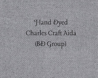Black Magic Aida (CC-BDA-31) ~ Hand Dyed Charles Craft Cross Stitch Fabric