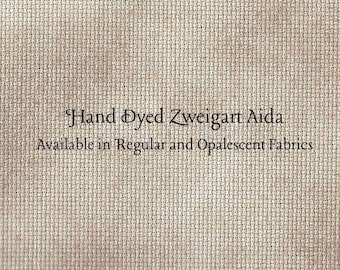 New England Prim Aida (Z-BDA-97-72-PT) Hand Dyed Zweigart Cross Stitch Fabric