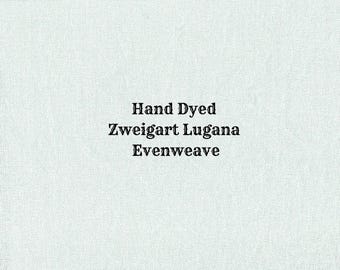 Beach Glass Lugana Evenweave (LG-21) Hand Dyed Zweigart Cross Stitch Fabric