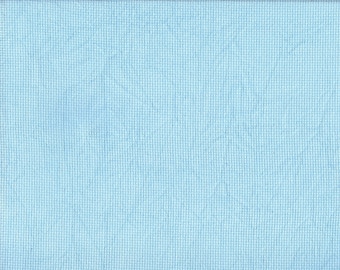 Caribbean Blue Aida (DD-16) ~ Hand Dyed Cross Stitch Fabric from Vintage NeedleArts ~ choose from Zweigart, Charles Craft & Opalescent Aida