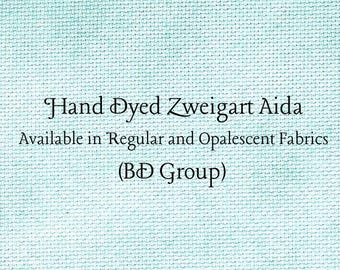 Bahama Mama Aida (Z-BDA-58) Hand Dyed Zweigart Cross Stitch Fabric