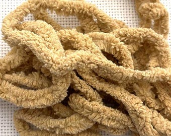 Gingersnap Petite Chenille Trim (PC-2) by Vintage NeedleArts ~ hand dyed 2 continuous yards