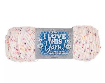 I Love This Yarn Print (Drizzle Me This) ~ 100% acrylic