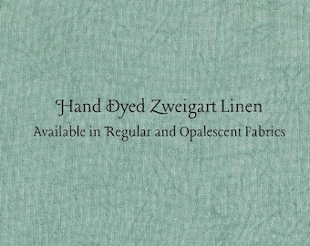 Rainforest Linen (LN-115) ~ Hand Dyed Zweigart Cross Stitch Fabric