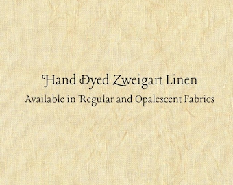 Gingersnap Linen (LN-2) ~ Hand Dyed Zweigart Cross Stitch Fabric