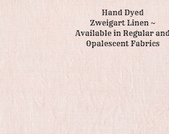 Vintage Rose Linen (LN-60) ~ Hand Dyed Zweigart Cross Stitch Fabric from Vintage NeedleArts - available in regular and opalescent linen