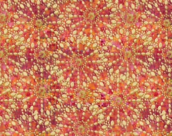 Lacey Red from Free Spirit/Wings of Wonder by Sue Penn Collection ~ 100% cotton for sewing/quilting