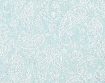 SHORT CUT Paisley Embossed Cotton (Bahama Mama) ~ Hand Dyed Fabric from Vintage NeedleArts