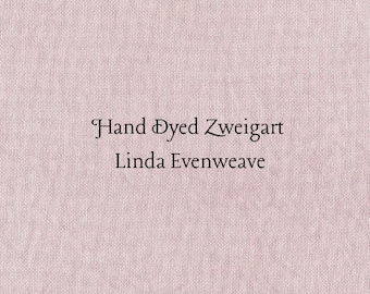 Highland Heather Linda Evenweave (LND-37) Hand Dyed Zweigart Cross Stitch Fabric