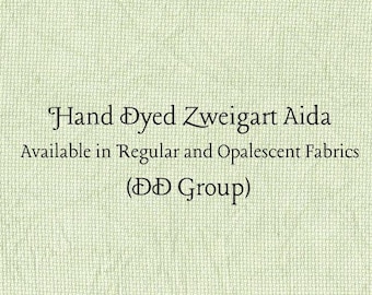 Cactus Aida (Z-DDA-48) Hand Dyed Zweigart Cross Stitch Fabric