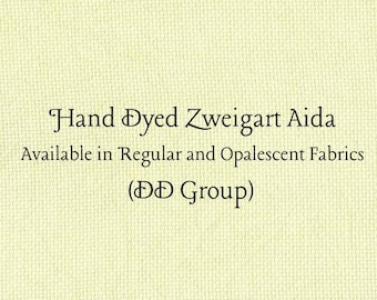 Jiminy Cricket Aida (Z-DDA-84) Hand Dyed Zweigart Cross Stitch Fabric