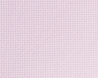 Zweigart Aida - Baby Pink Cross Stitch Fabric - available in 18 count