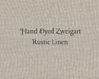 Stone Rustic Linen (FLN-36) ~ Hand Dyed Zweigart Cross Stitch Fabric