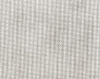 SHORT CUT - Stone (BD) Hand Dyed Charles Craft Aida Cross Stitch Fabric from Vintage NeedleArts