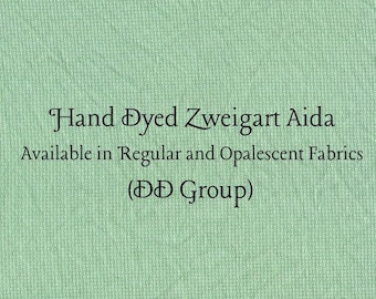 Rosemary Aida (Z-DDA-74) Hand Dyed Zweigart Cross Stitch Fabric
