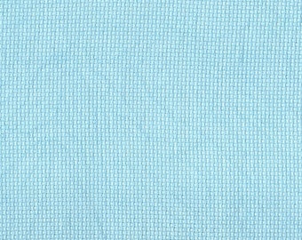 Turquoise Blue Aida (DDA-23) ~ Hand Dyed Cross Stitch Fabric from Vintage NeedleArts ~ 11/14/16/18/20/22 count regular and opalescent Aida