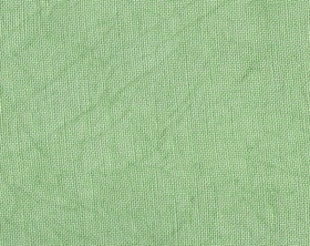 Fern Linen ~ Hand Dyed Cross Stitch Fabric from Vintage NeedleArts - available in 28, 32 and 36 count regular and opalescent linen