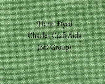 Rosemary Aida (CC-BDA-74) ~ Hand Dyed Charles Craft Cross Stitch Fabric