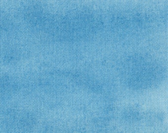 Caribbean Blue Aida (BDA-16) ~ Hand Dyed Cross Stitch Fabric from Vintage NeedleArts ~ 11/14/16/18/20 count regular and opalescent aida