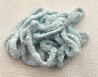 Sky Petite Chenille Trim (PC-62) by Vintage NeedleArts ~ hand dyed 2 continuous yards