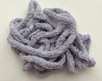 Lavender Frost Petite Chenille Trim (PC-82) by Vintage NeedleArts ~ hand dyed 2 continuous yards