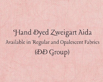 Cactus Flower Aida (Z-DDA-43) Hand Dyed Zweigart Cross Stitch Fabric