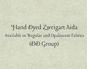 Milkweed Aida (Z-DDA-68) Hand Dyed Zweigart Cross Stitch Fabric