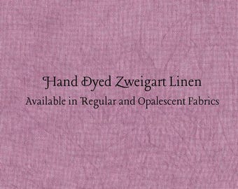 Mulberry Linen (LN-80) ~ Hand Dyed Zweigart Cross Stitch Fabric