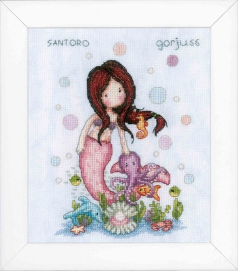 CLEARANCE so Nice to Sea You Counted Cross Stitch Kit From Vervaco