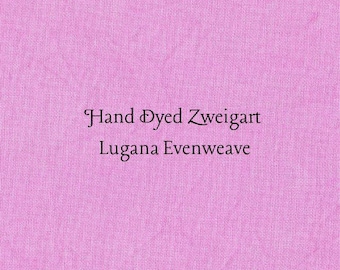 Berry-licious Lugana Evenweave (LG-50) Hand-dyed Zweigart Cross Stitch Fabric