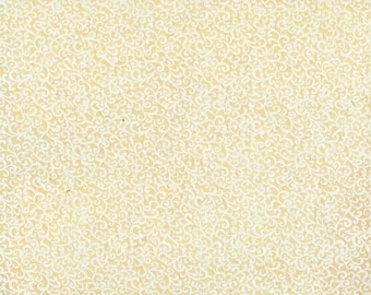 FAT QUARTER ~ Scroll Vines Embossed Cotton (King's Gold) ~ Hand Dyed Fabric from Vintage NeedleArts 18x22 inches