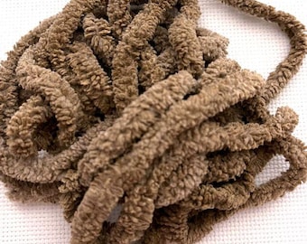 Gingerbread Petite Chenille Trim (PC-99) by Vintage NeedleArts ~ hand dyed 2 continuous yards