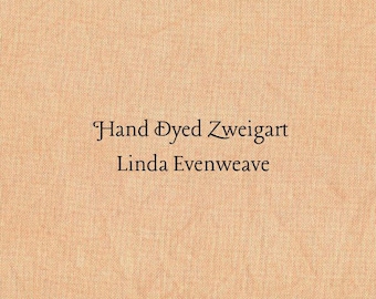 Sweet Potato Linda Evenweave (LND-20) Hand Dyed Zweigart Cross Stitch Fabric