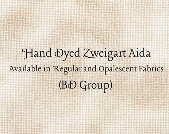 Buckwheat Aida (Z-BDA-89-22-PT) Hand Dyed Zweigart Cross Stitch Fabric