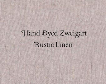Highland Heather Rustic Linen (FLN-37) ~ Hand Dyed Zweigart Cross Stitch Fabric