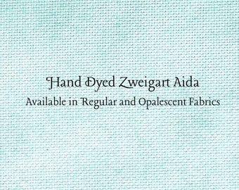 Bahama Mama Aida (Z-BDA-58) Hand Dyed Zweigart Cross Stitch Fabric