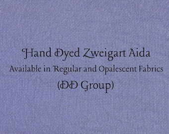 Twilight Aida (Z-DDA-118) Hand Dyed Zweigart Cross Stitch Fabric