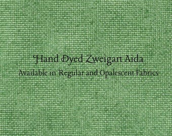 Rosemary Aida (Z-BDA-74) Hand Dyed Zweigart Cross Stitch Fabric