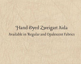 Rodeo Aida (Z-DDA-81) Hand Dyed Zweigart Cross Stitch Fabric