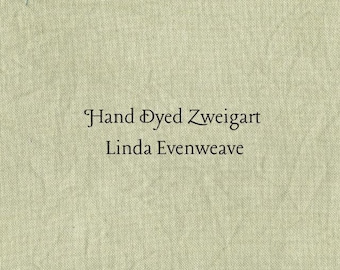 Milkweed Linda Evenweave (LND-68) Hand Dyed Zweigart Cross Stitch Fabric