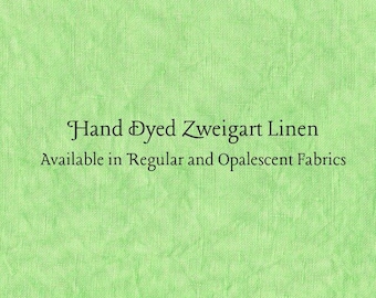 Shamrock Linen (LN-52) ~ Hand Dyed Zweigart Cross Stitch Fabric