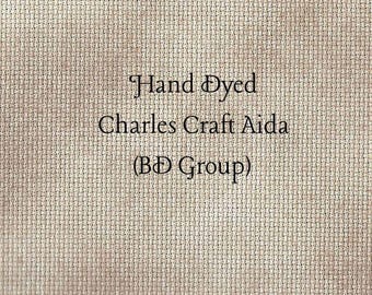 New England Prim Aida (CC-BDA-97-72-PT) ~ Hand Dyed Charles Craft Cross Stitch Fabric