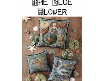 PAPER Cross Stitch Chart - Autumn Mermaid from The Blue Flower