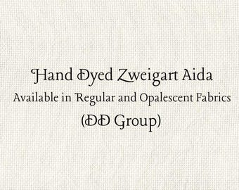 Birch Aida (Z-DDA-91) Hand Dyed Zweigart Cross Stitch Fabric