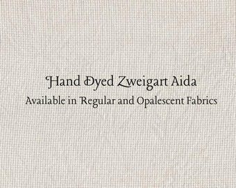 Stone Aida (Z-DDA-36) Hand Dyed Zweigart Cross Stitch Fabric