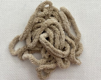 Cafe au Lait Petite Chenille Trim (PC-22) by Vintage NeedleArts ~ hand dyed 2 continuous yards