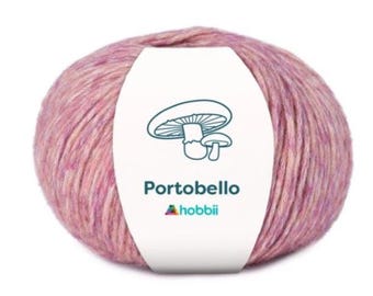 Portobello Yarn (Wild Berry) ~ beautiful variegated yarn in a cotton/acrylic/wool blend worsted weight made in Italy multiple colors