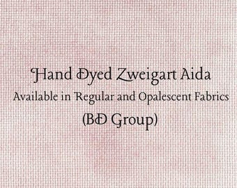 Highland Heather Aida (Z-BDA-37) Hand Dyed Zweigart Cross Stitch Fabric
