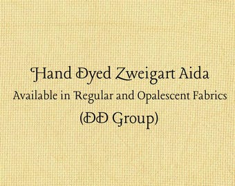 Olde Gold Aida (Z-DDA-13) Hand Dyed Zweigart Cross Stitch Fabric